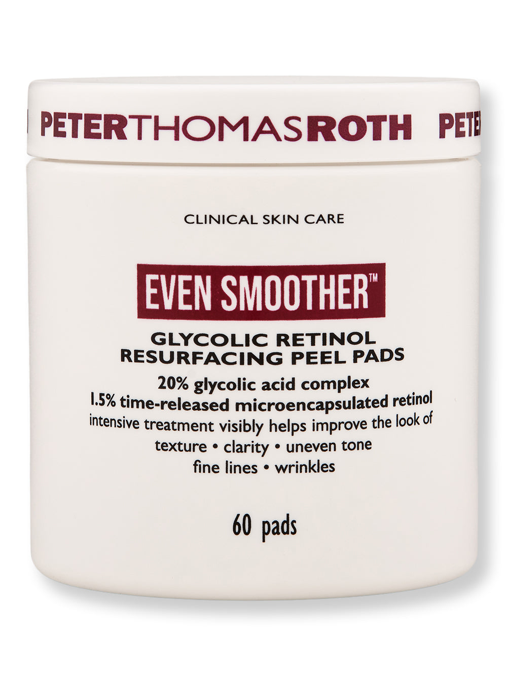 Peter Thomas Roth Even Smoother™  Glycolic Retinol Resurfacing Peel Pads