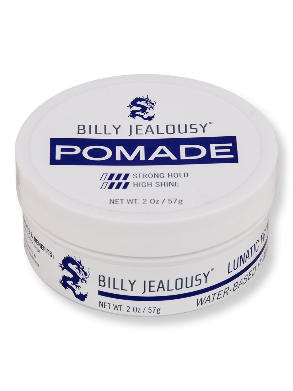 Billy Jealousy Lunatic Fringe Water-Based Pomade 3 oz