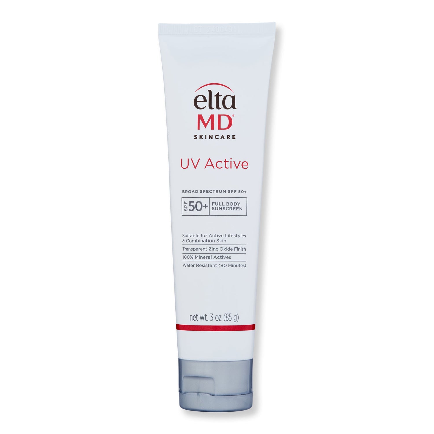 EltaMD UV Active SPF 50+ Mineral Sunscreen Lotion 3 oz