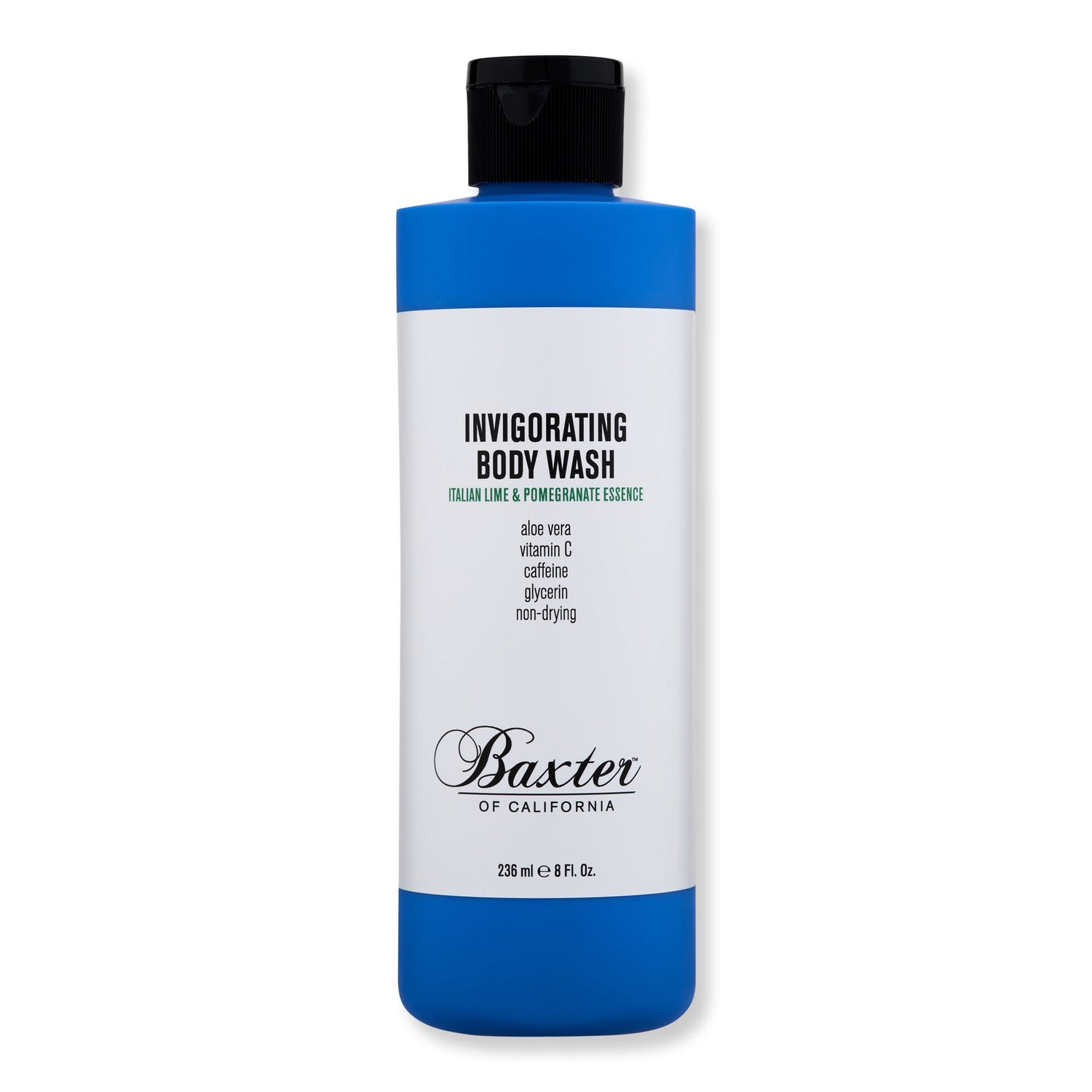 Baxter of California Invigorating Body Wash for Men, Italian Lime & Pomegranate