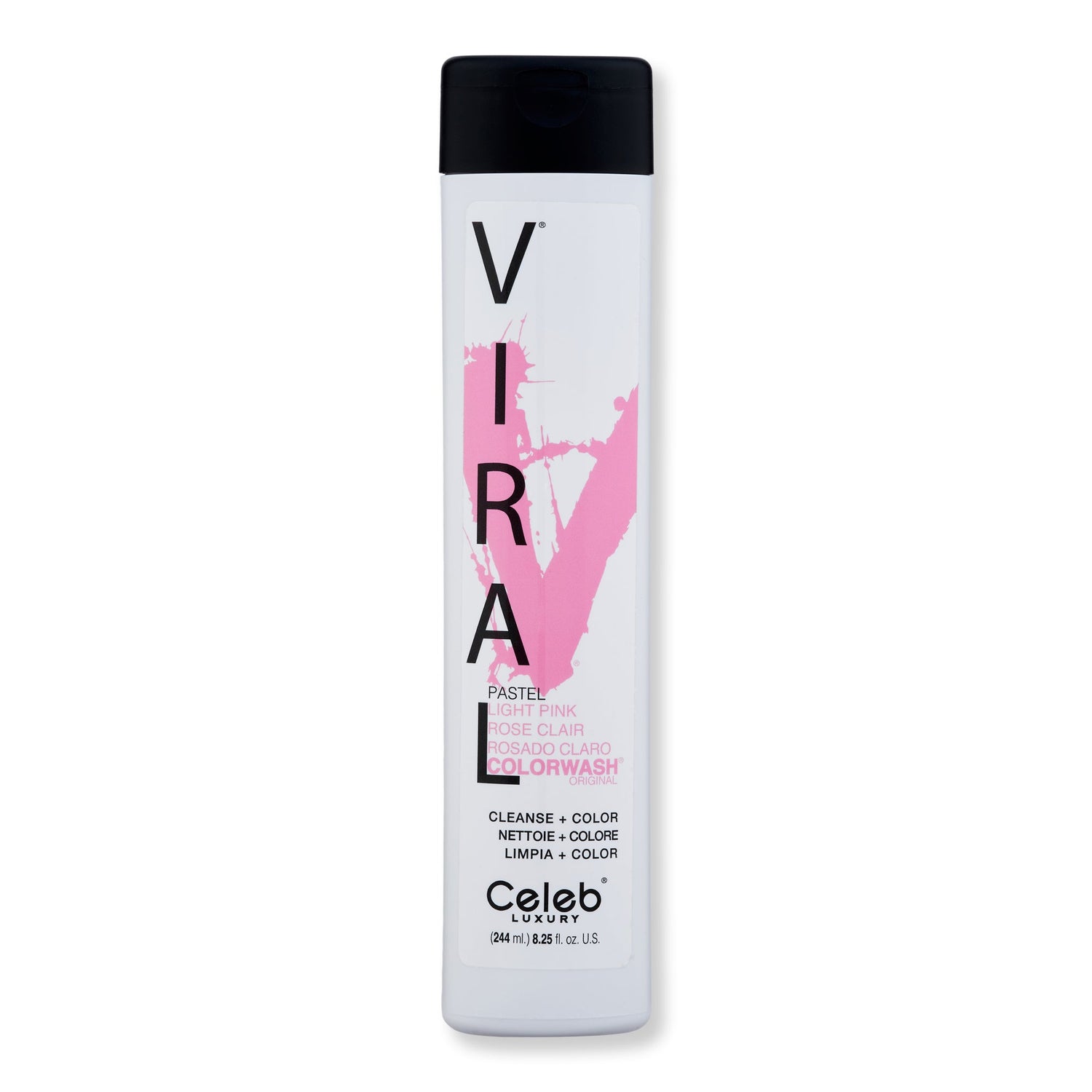 Celeb Luxury Viral Light Pink Colorwash