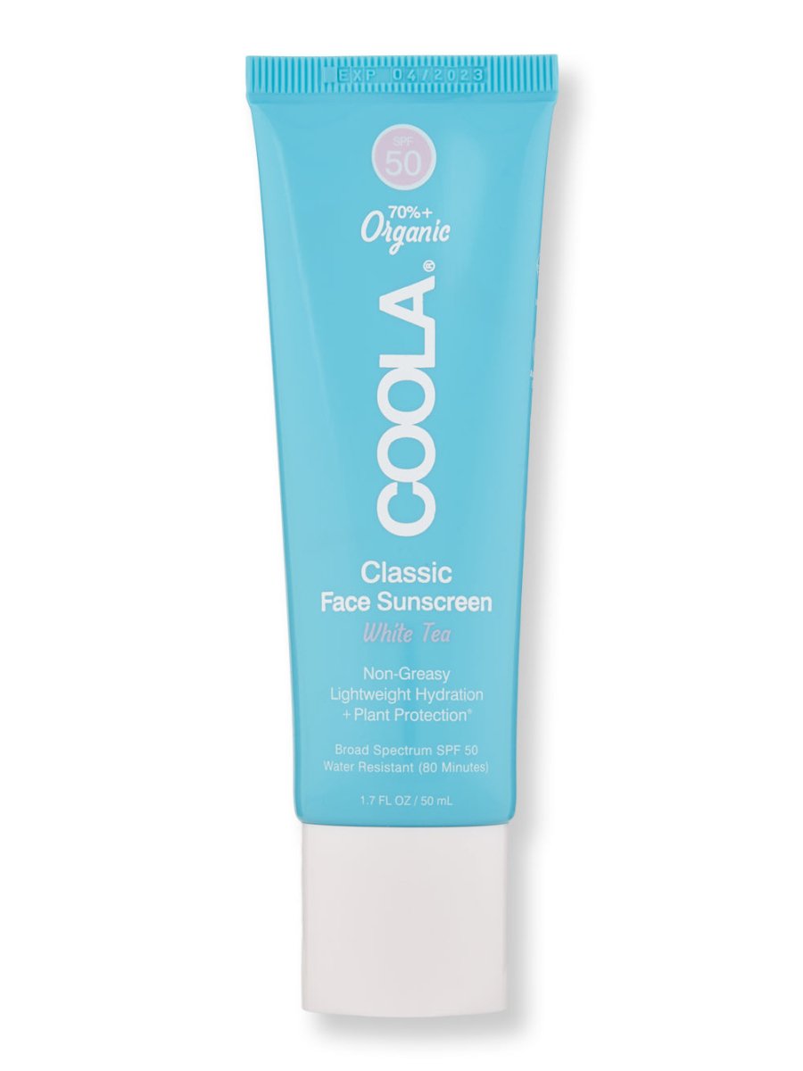COOLA - Classic Face SPF50 - White Tea (50 ml) - SkincareEssentials