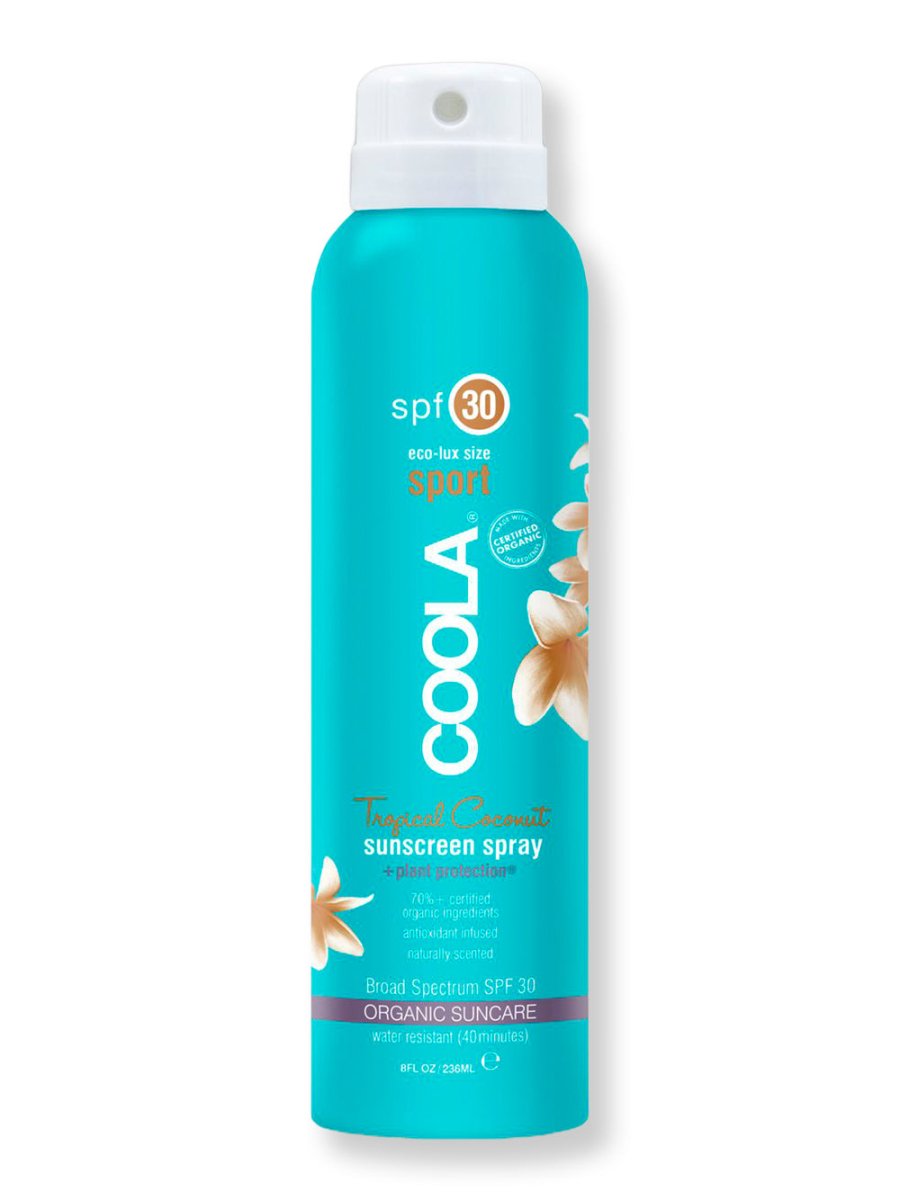COOLA - Organic Sunscreen SPF 30 Sunblock Spray 6oz - SkincareEssentials