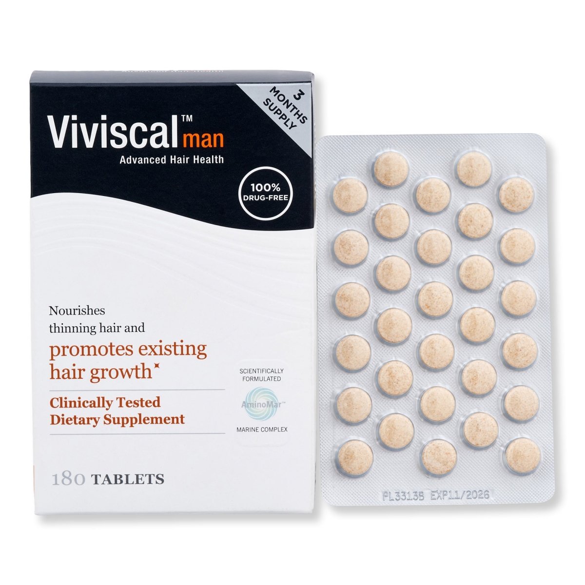 Viviscal Men's Hair Growth Supplements - SkincareEssentials