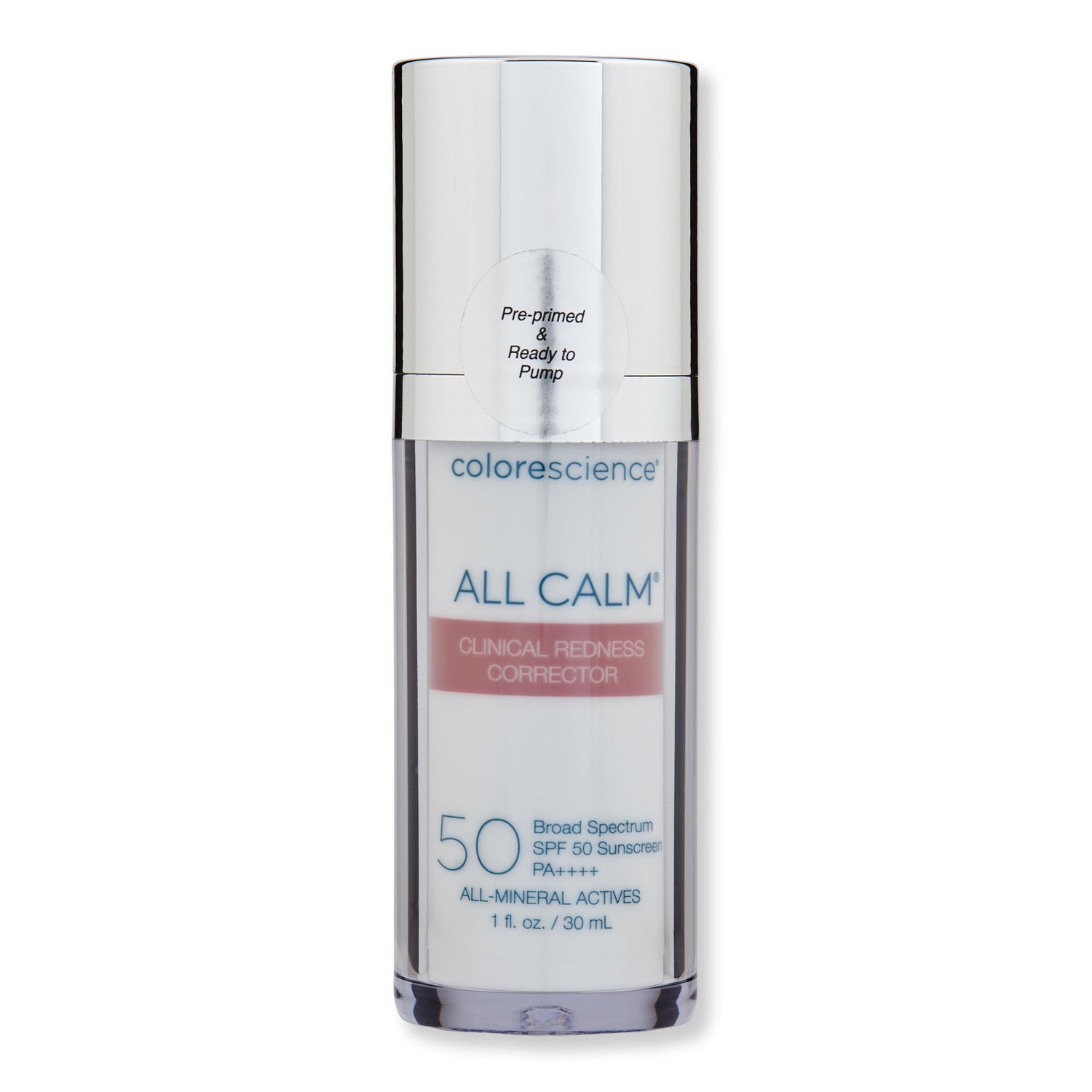 Colorescience All Calm Clinical Redness Corrector SPF 50 1 oz – DermLuxe