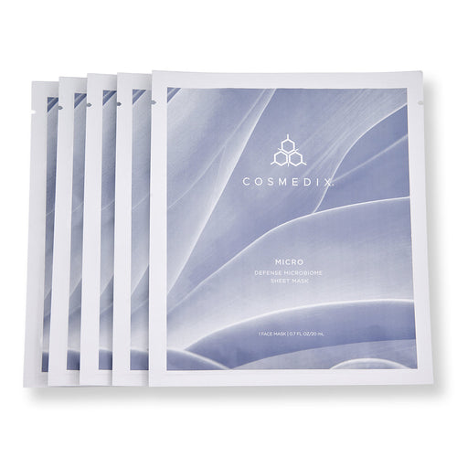 COSMEDIX Micro Defense Microbiome Peel-Off Sheet Mask - 5 masks