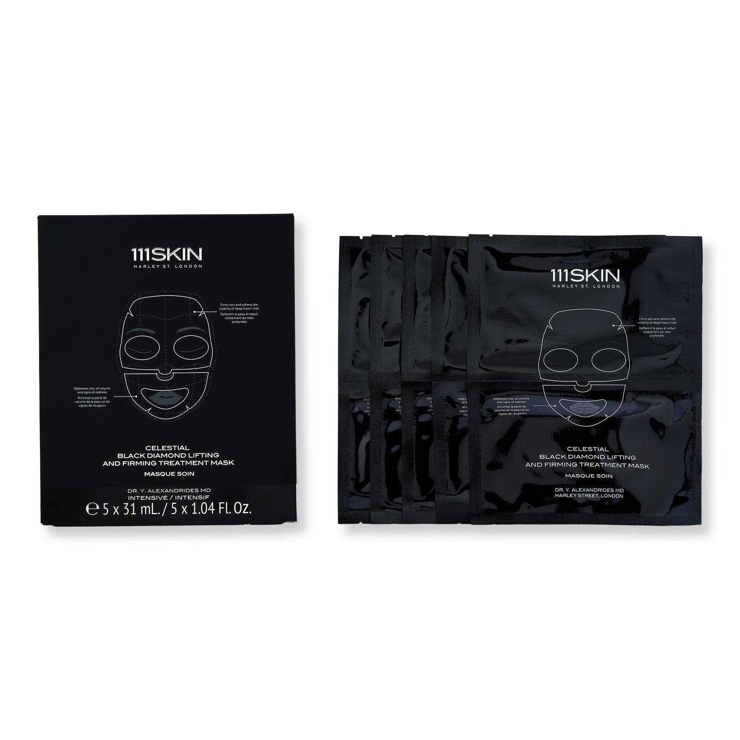 111SKIN Celestial Black Diamond Lifting and Firming Treatment Mask