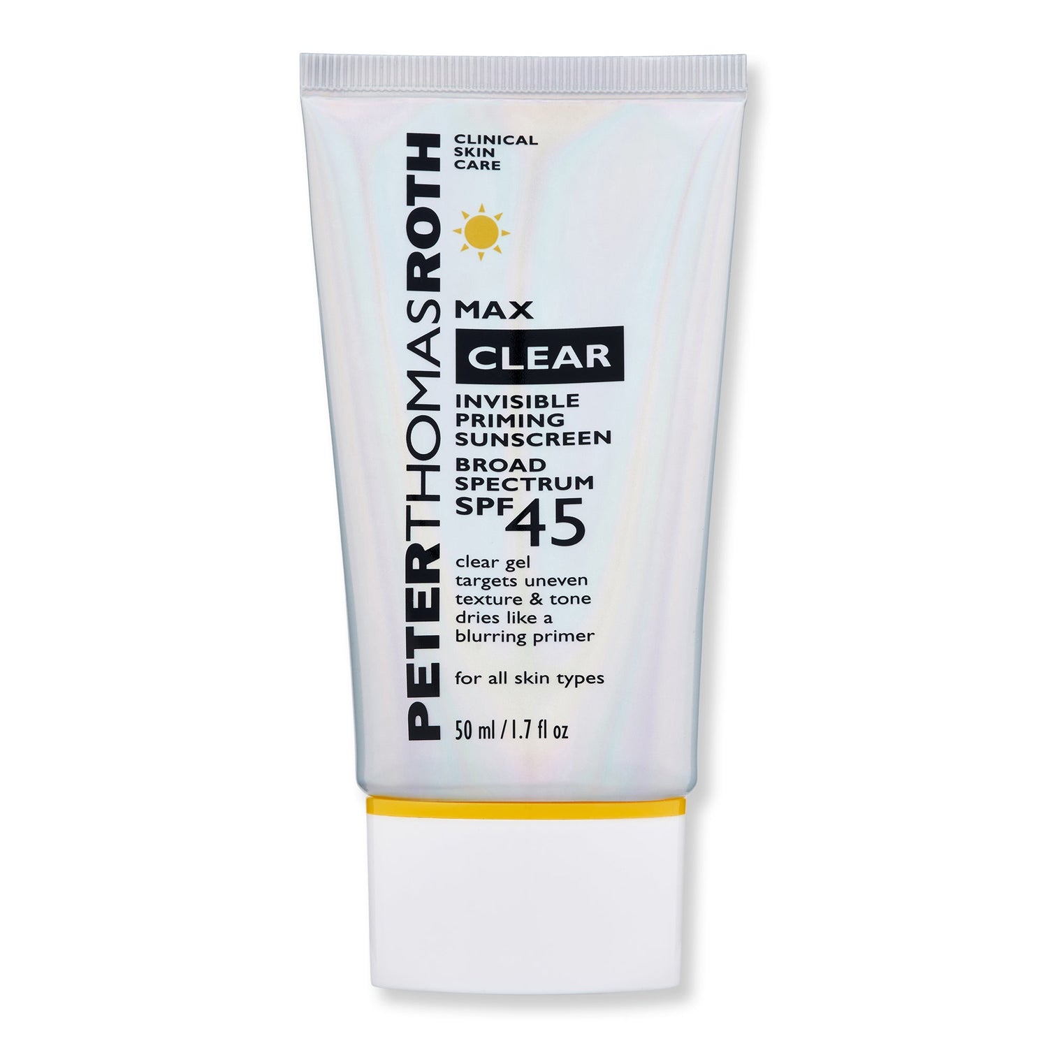 Peter Thomas Roth Max Clear Invisible Priming Sunscreen Broad Spectrum SPF 45