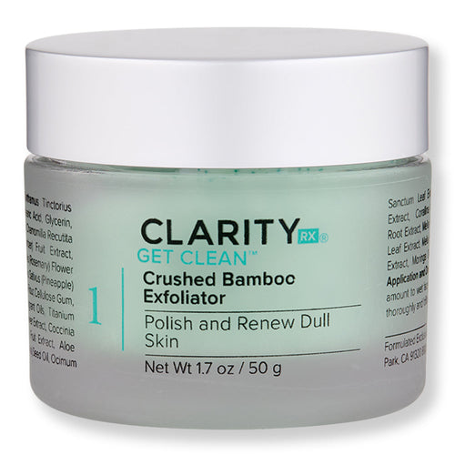 ClarityRx Get Clean Crushed Bamboo Exfoliator