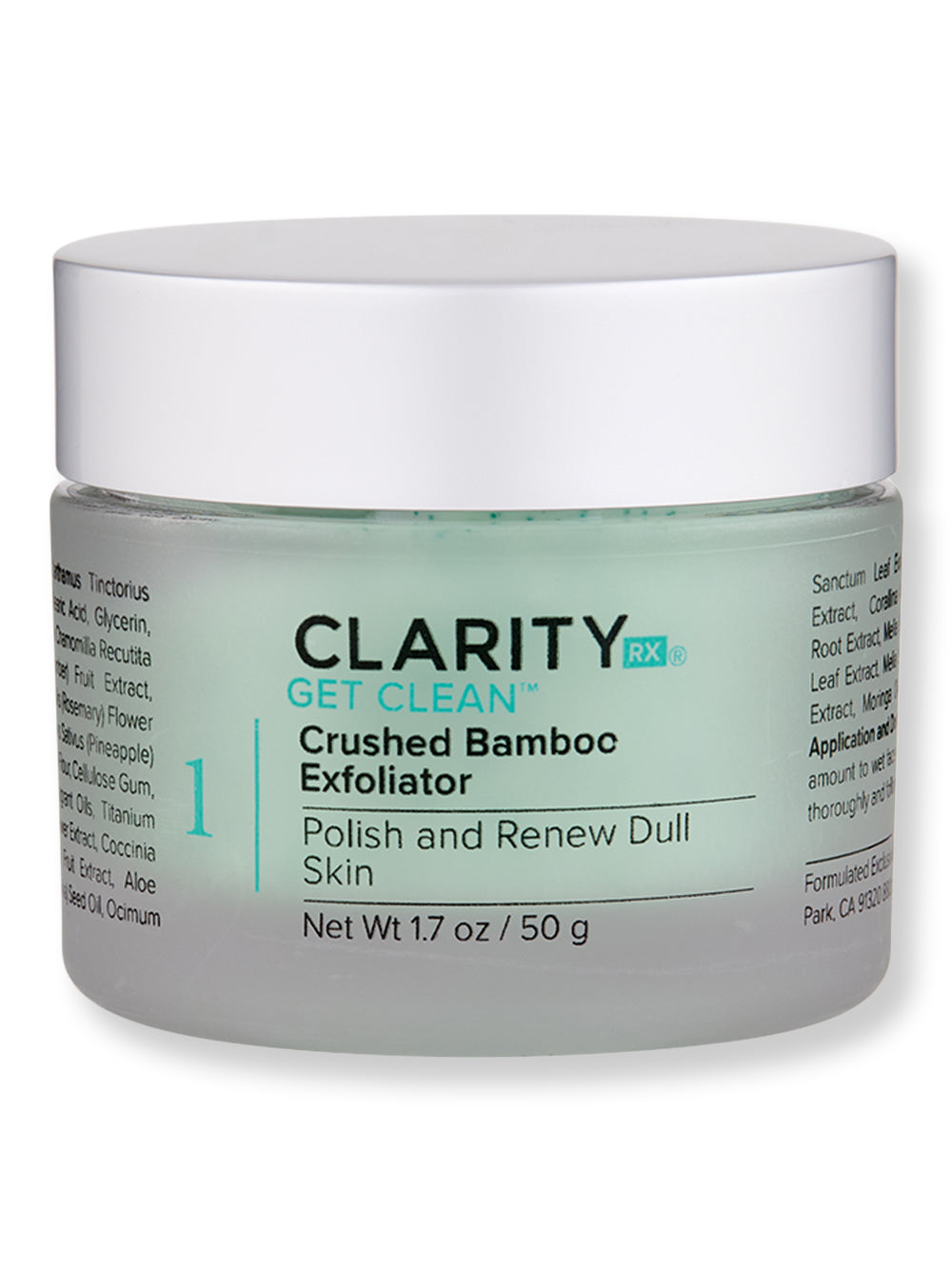 ClarityRx Get Clean Crushed Bamboo Exfoliator