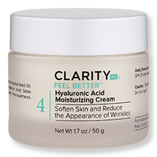 ClarityRx Feel Better Hyaluronic Acid Moisturizing Cream