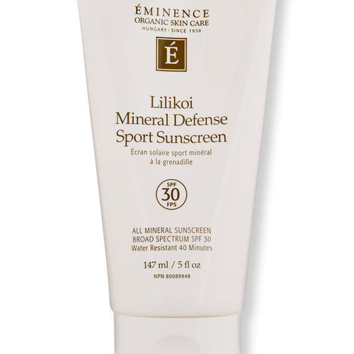 Eminence Organic Skin Care Lilikoi Mineral Defense Sport Sunscreen SPF 30 5oz