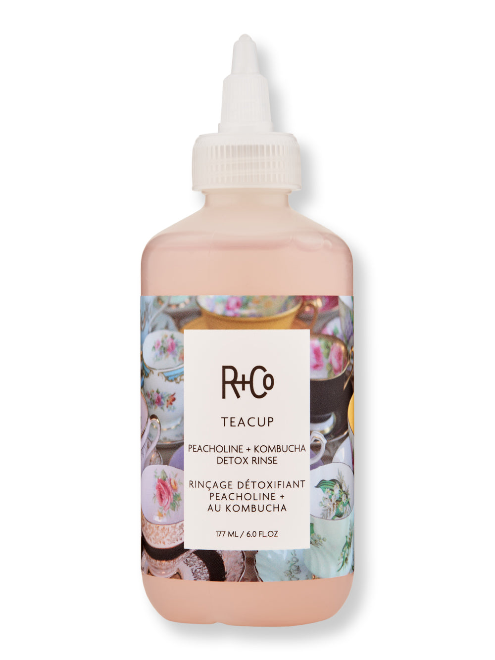 R+Co Teacup Peacholine + Kombucha Detox Rinse