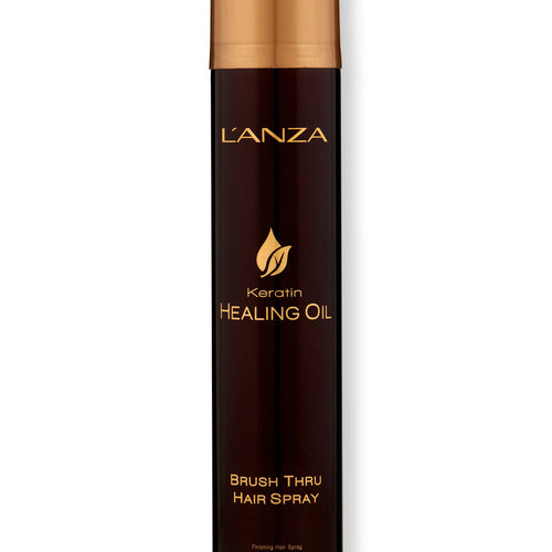 L'anza Keratin Healing Oil Brush Thru Hair Spray - SkincareEssentials