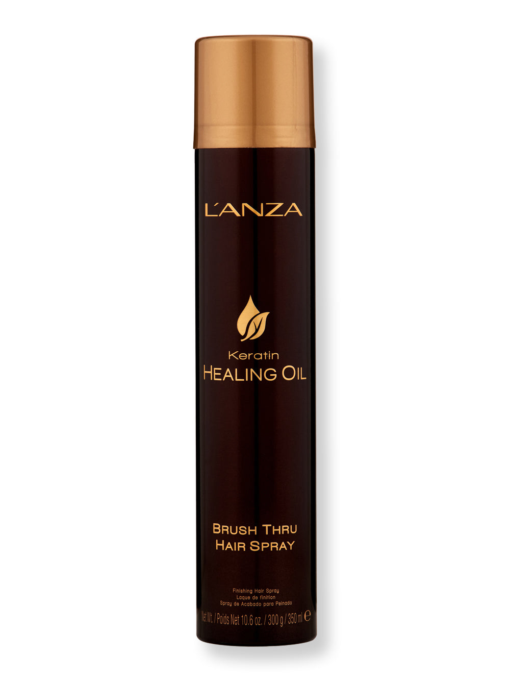 L'anza Keratin Healing Oil Brush Thru Hair Spray - SkincareEssentials