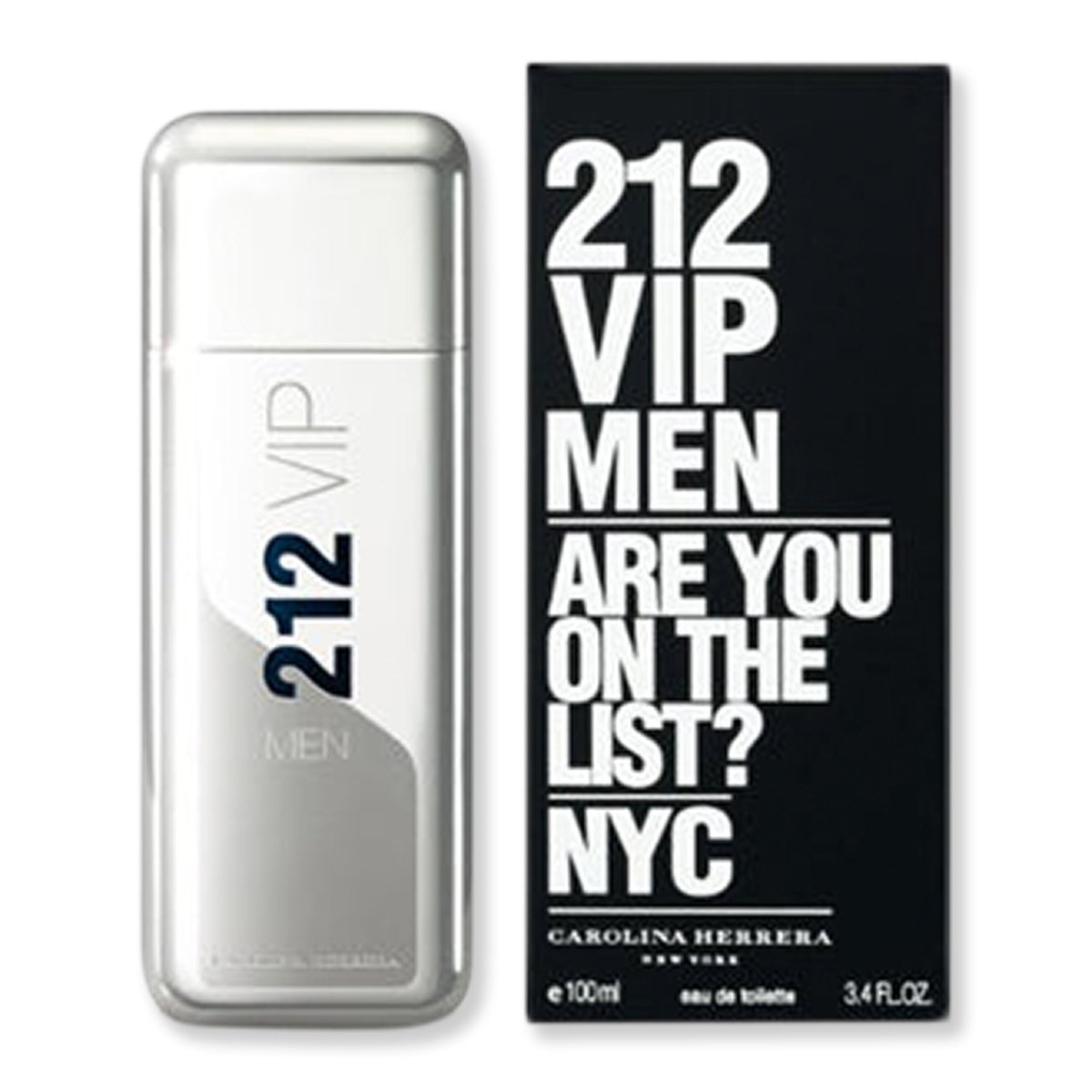 Carolina Herrera 212 VIP NYC Men Eau De Toilette - SkincareEssentials