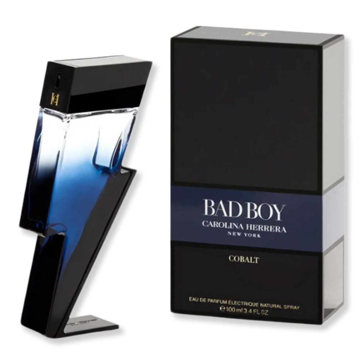 Carolina Herrera Bad Boy Cobalt Eau De Parfum Electrique - SkincareEssentials
