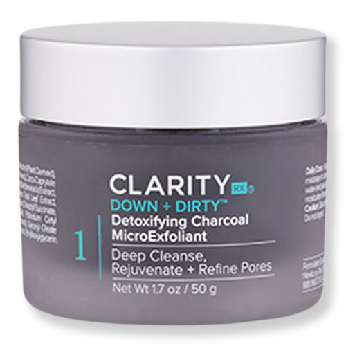 ClarityRx Down + Dirty Detoxifying Charcoal MicroExfoliant - SkincareEssentials