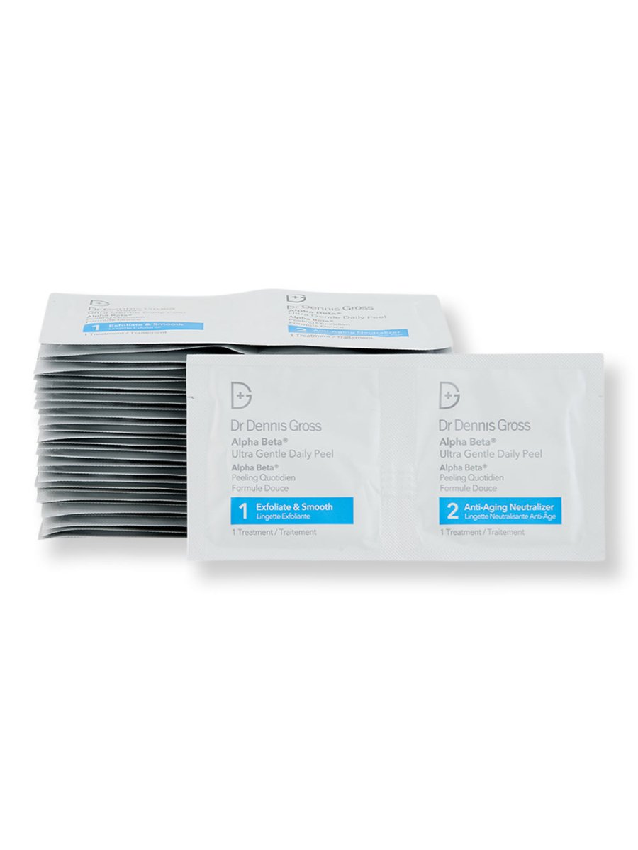 Dr Dennis Gross - Alpha Beta Ultra Gentle Daily Peel 30 packettes - SkincareEssentials