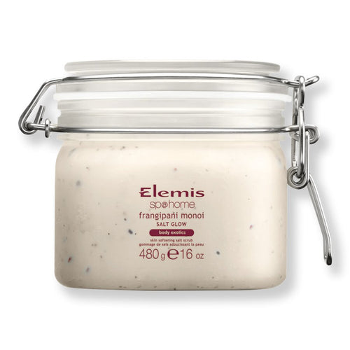 Elemis Frangipani Monoi Salt Glow Body Scrub 490g - SkincareEssentials