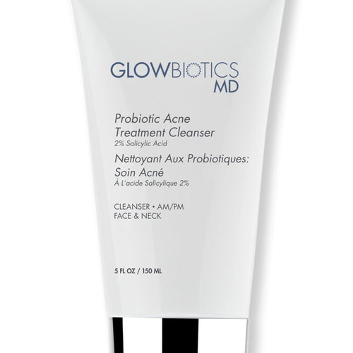 GLOWBIOTICS Probiotic Acne Treatment Cleanser (2% Salicylic Acid) - SkincareEssentials