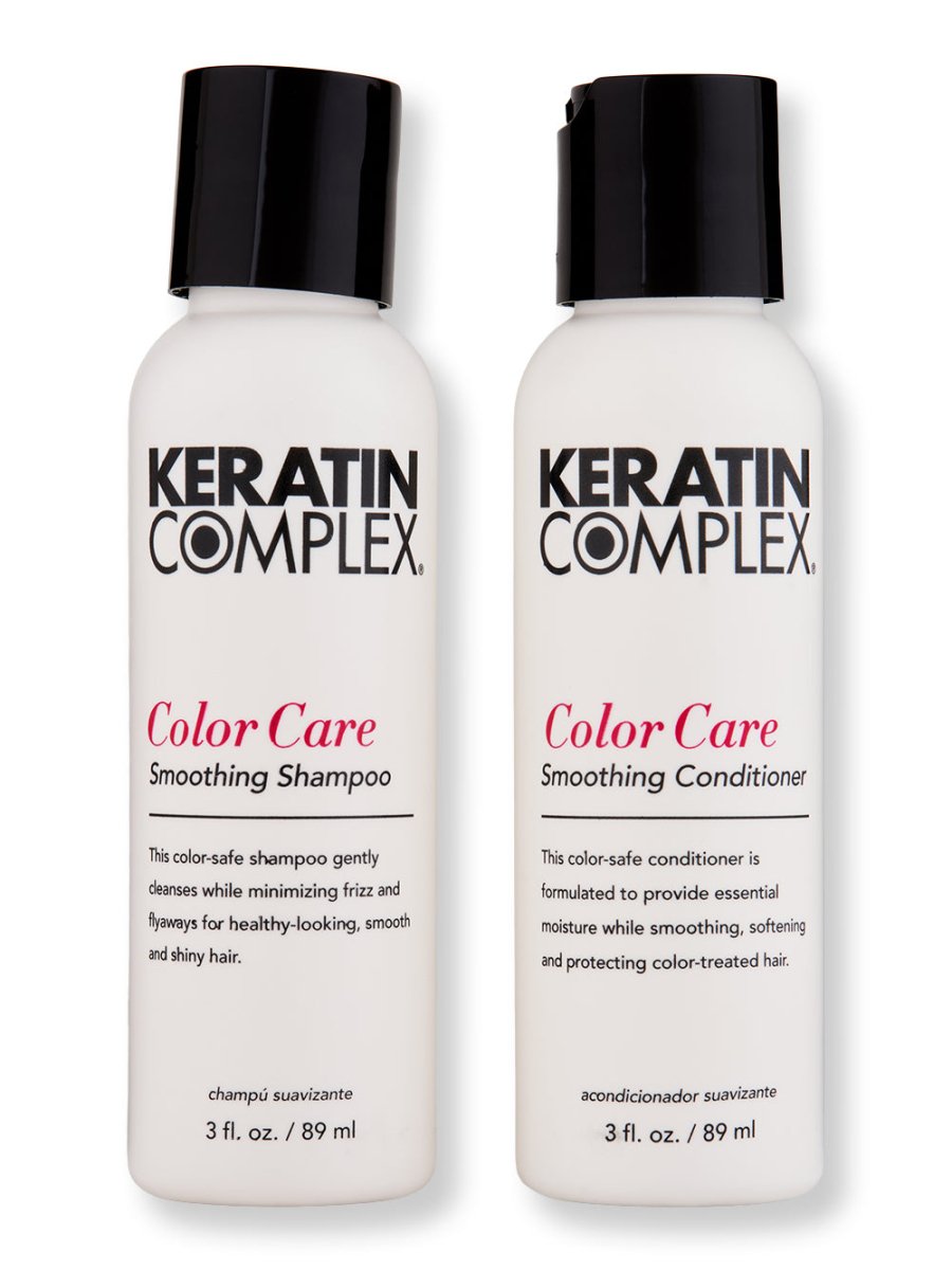 Keratin Complex Color Care Travel Valet Shampoo & Conditioner - SkincareEssentials