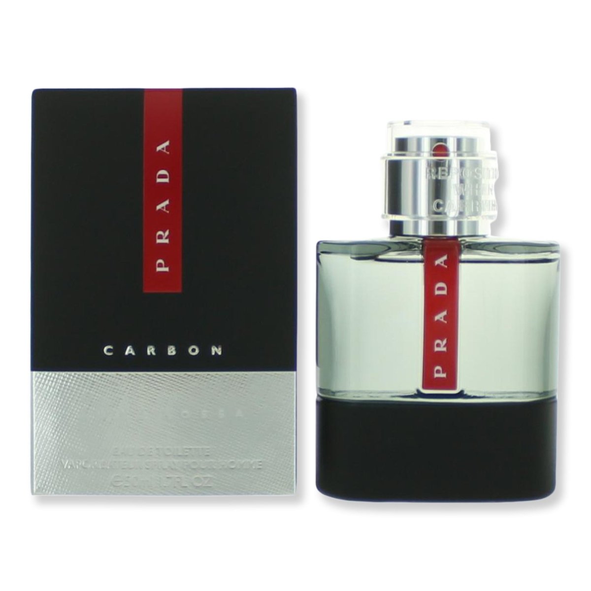 Prada Luna Rossa Carbon Eau De Toilette Spray for Men - SkincareEssentials