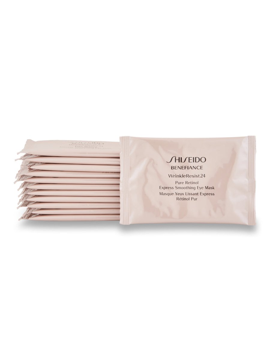 Shiseido Benefiance WrinkleResist24 Pure Retinol Express Smoothing Eye Mask - SkincareEssentials