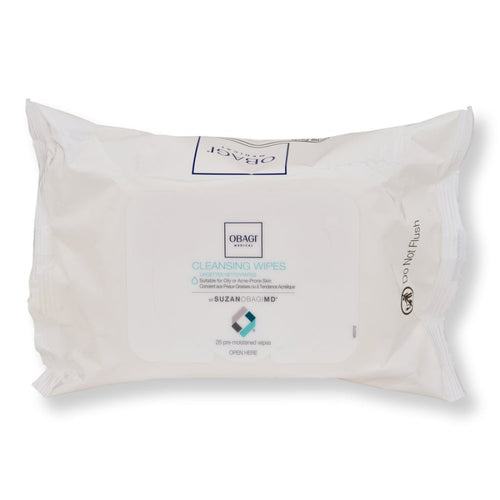 SUZANOBAGIMD™ On the Go Cleansing Wipes for Oily or Acne Prone Skin (25 count) - SkincareEssentials