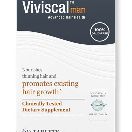 Viviscal Man Hair Growth Supplements 60 Tablets - SkincareEssentials