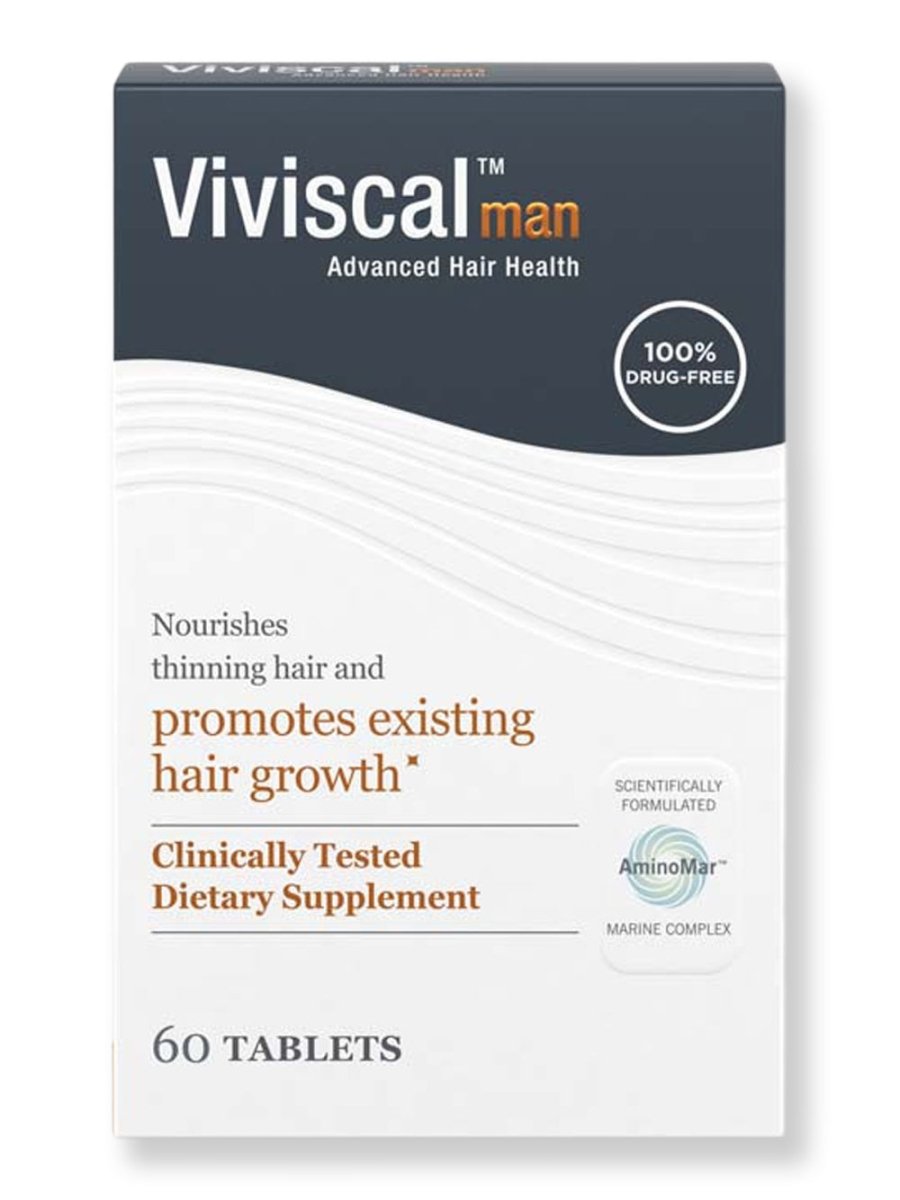 Viviscal Man Hair Growth Supplements 60 Tablets - SkincareEssentials