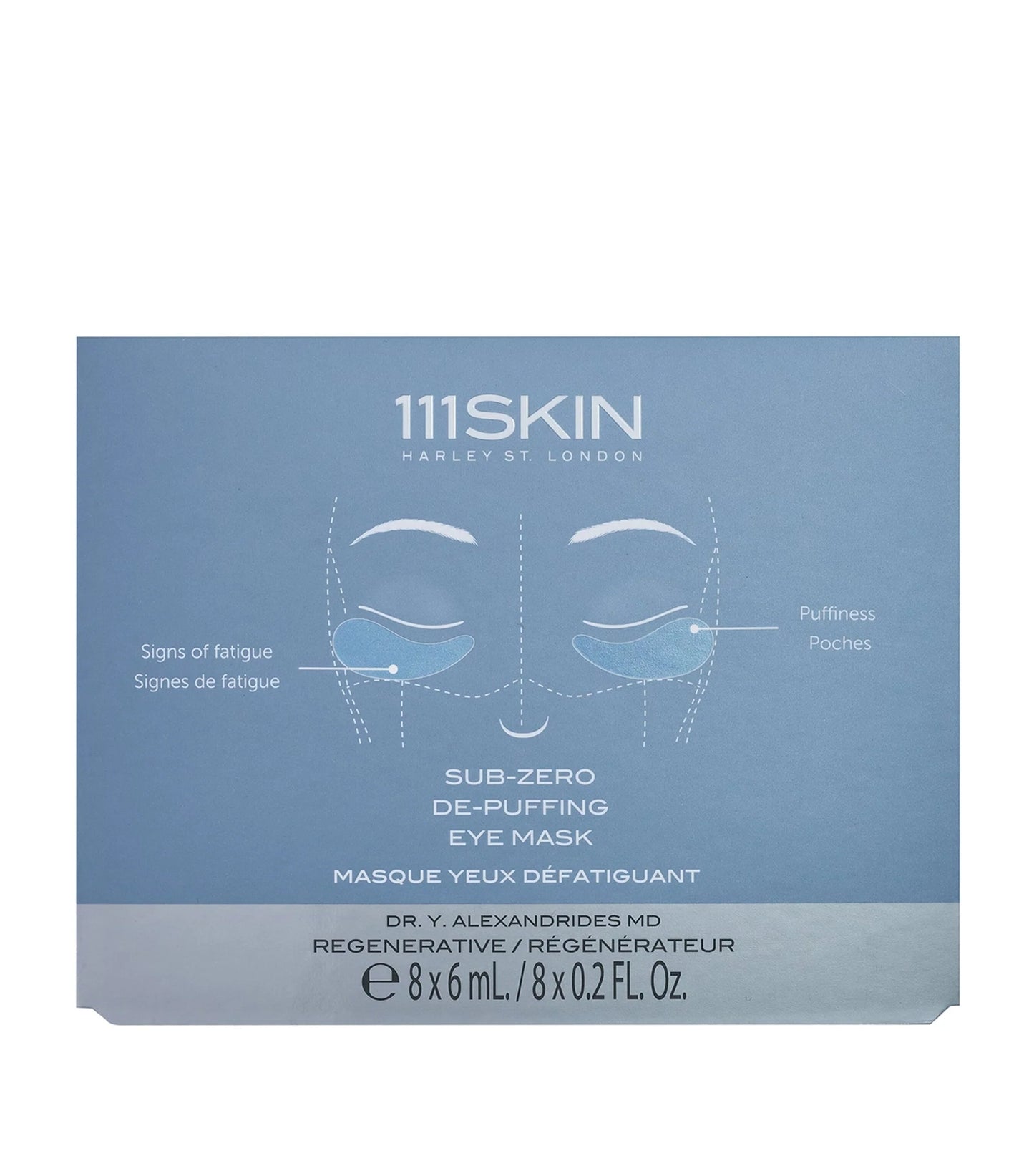 111Skin - Cryo De-Puffing Eye Mask - Box of 8