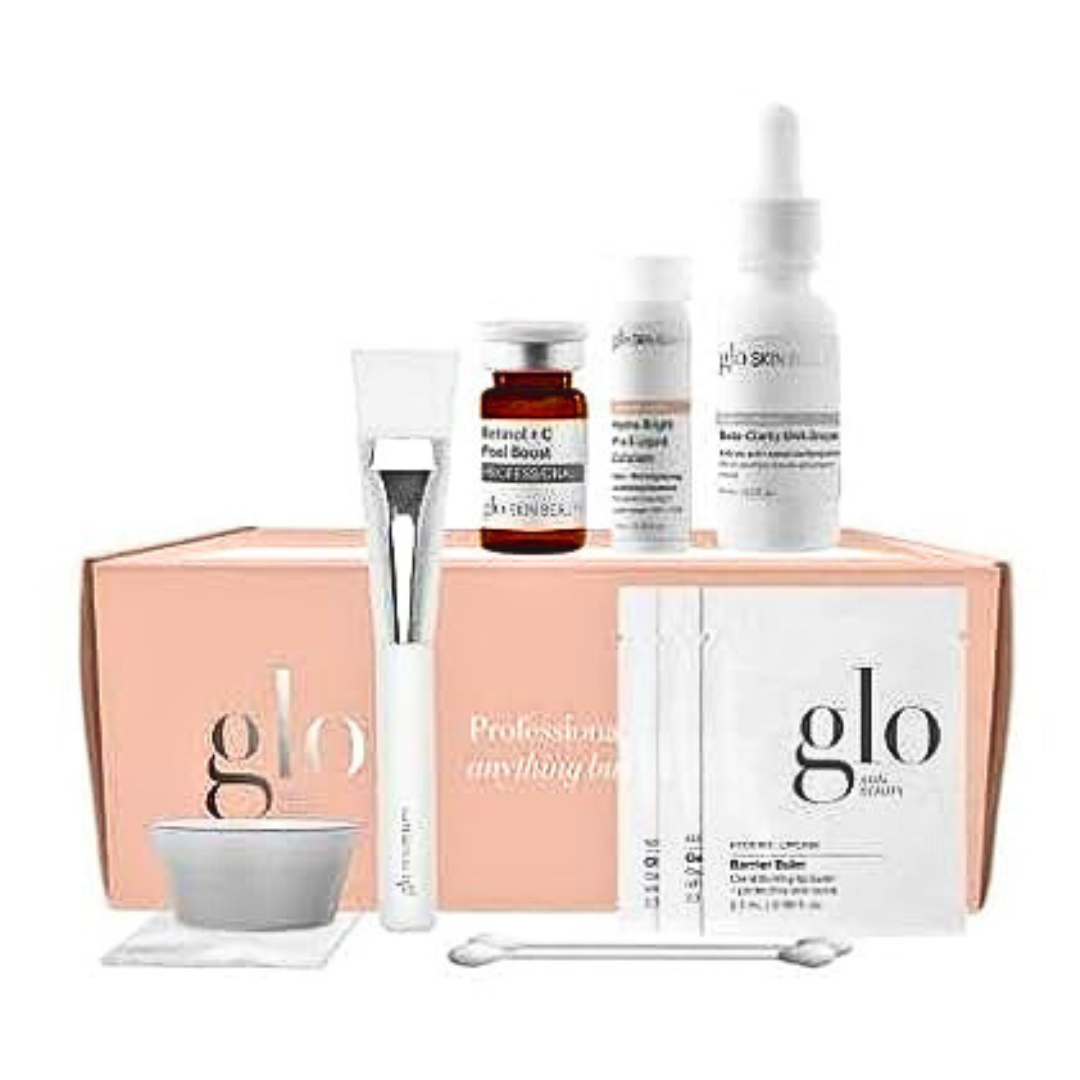 Glo Skin Retinol + C Smoothing Peel Kit