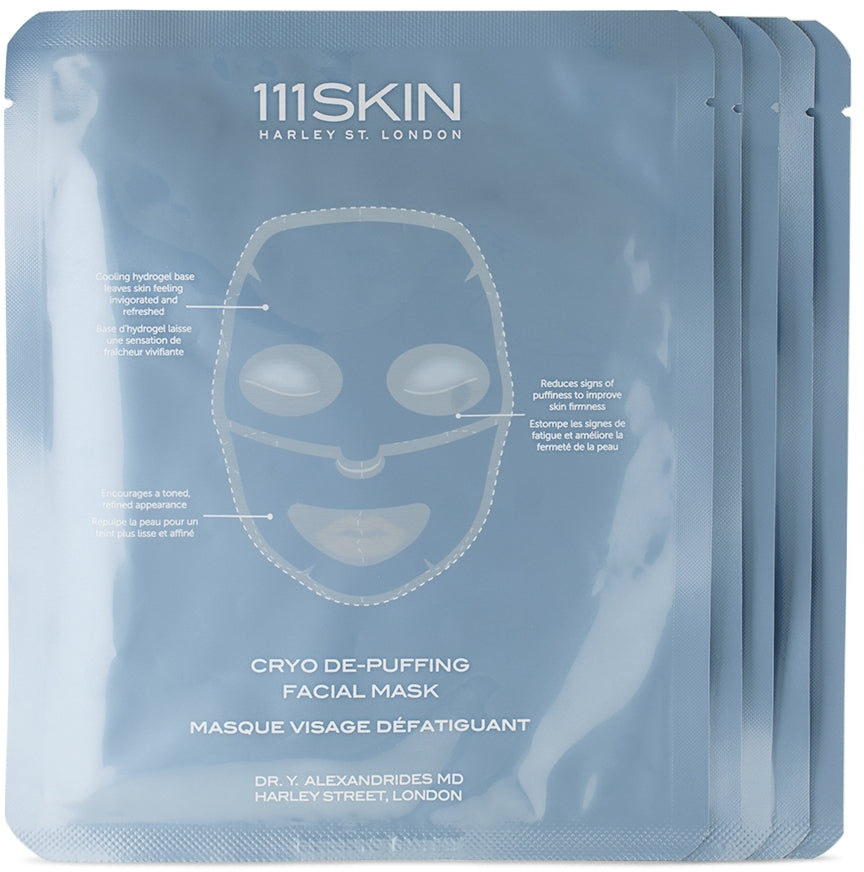 111Skin - Cryo De-Puffing Facial Mask - Box of 5