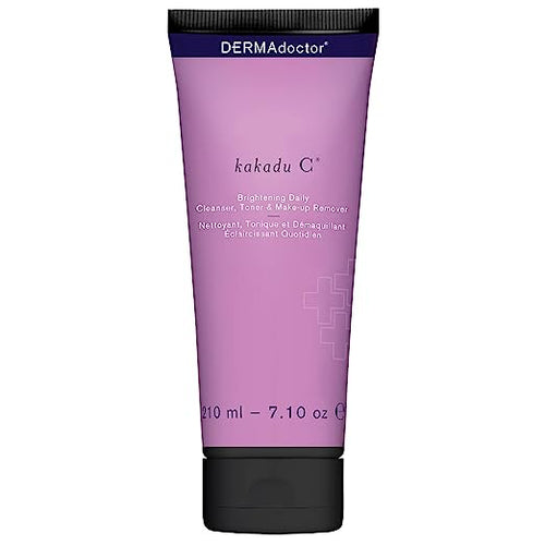 DERMAdoctor Kakadu C Brightening Daily Cleanser, Toner & make-up Remover 7.10 fl oz - SkincareEssentials