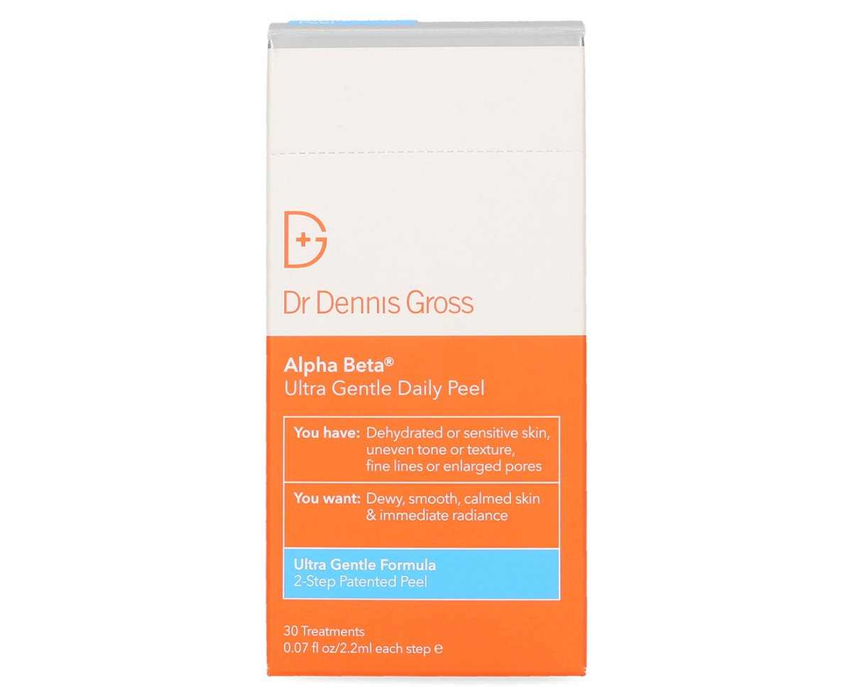 Dr Dennis Gross- Alpha Beta Ultra Gentle Daily Peel 30 packettes - SkincareEssentials